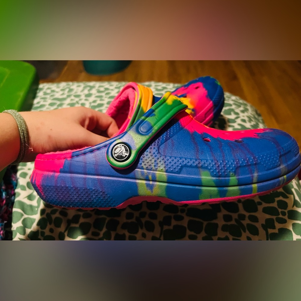 Fuzzy crocs